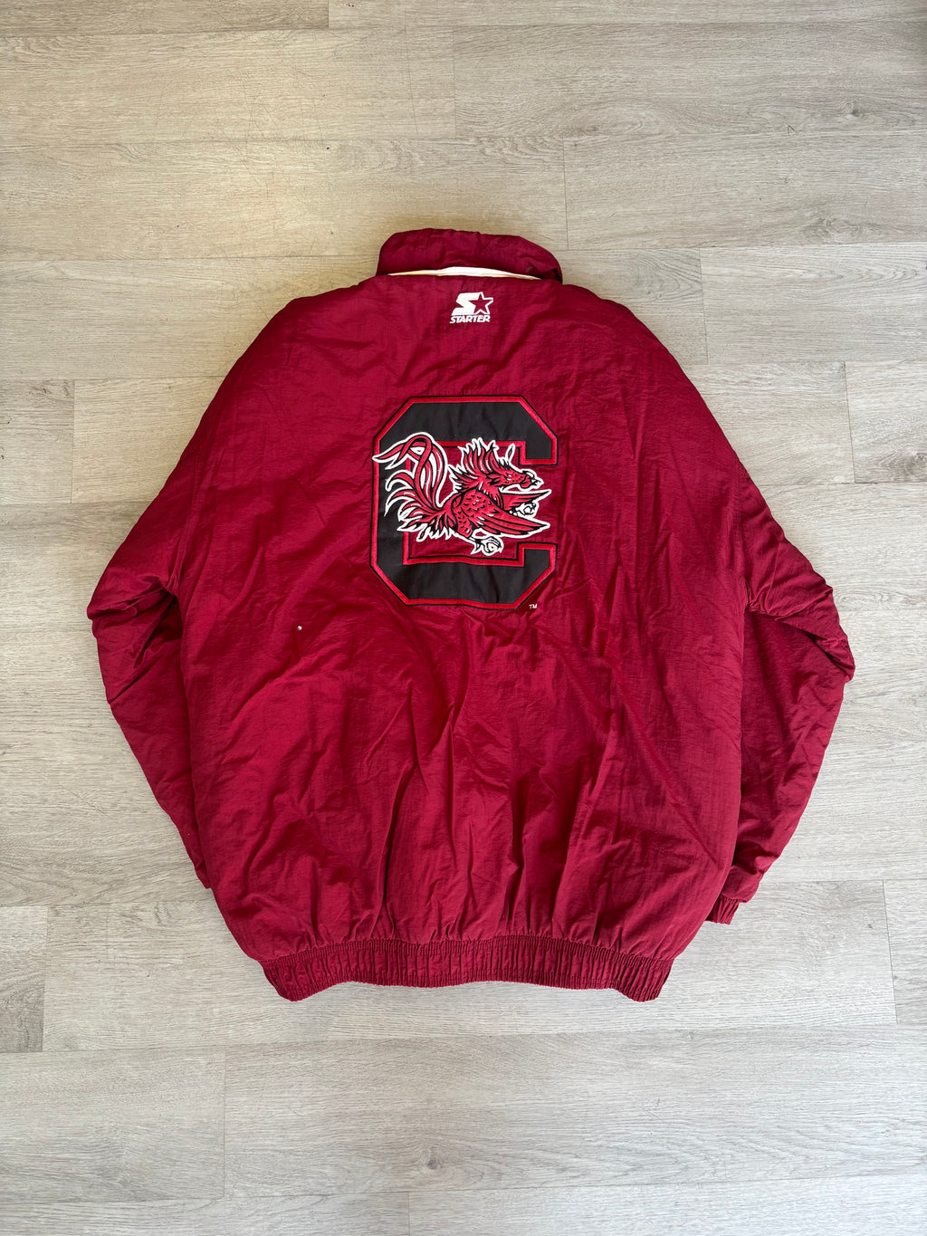 Vintage 1990s Starter South Carolina Gamecocks Snap Button Jacket