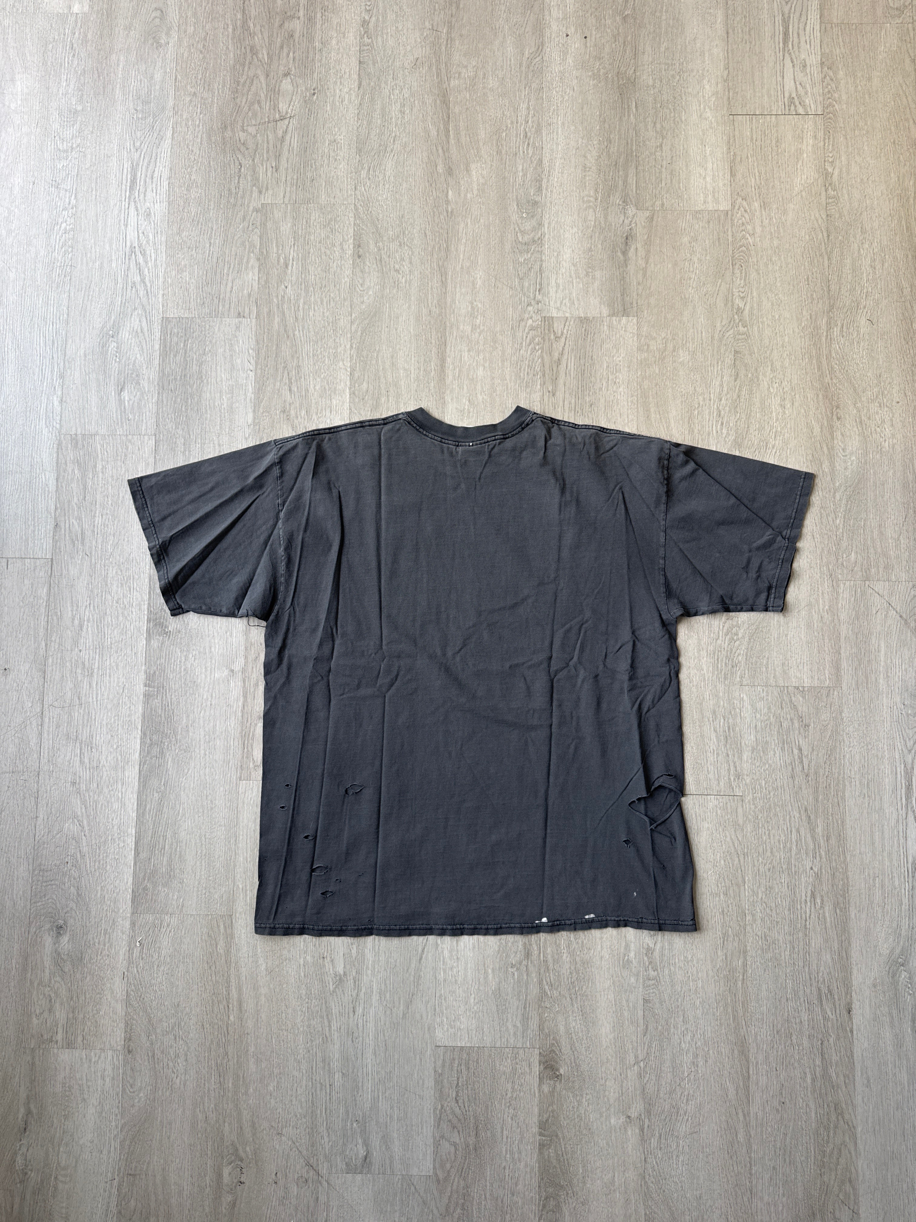 Vintage WWF 1998 Stone Cold Steve Austin Camo Face Distressed Tee