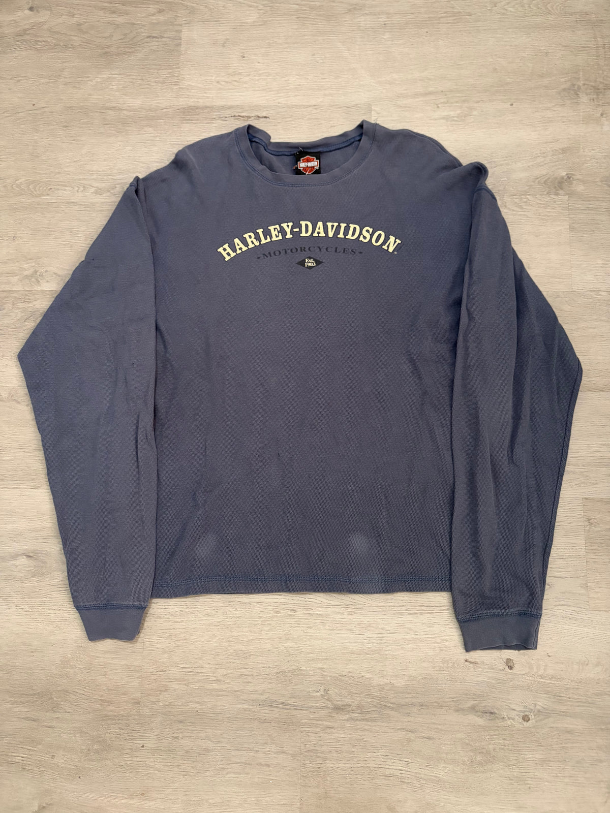 Vintage Harley Davidson Shop Williamsport Maryland Long Sleeve Tee