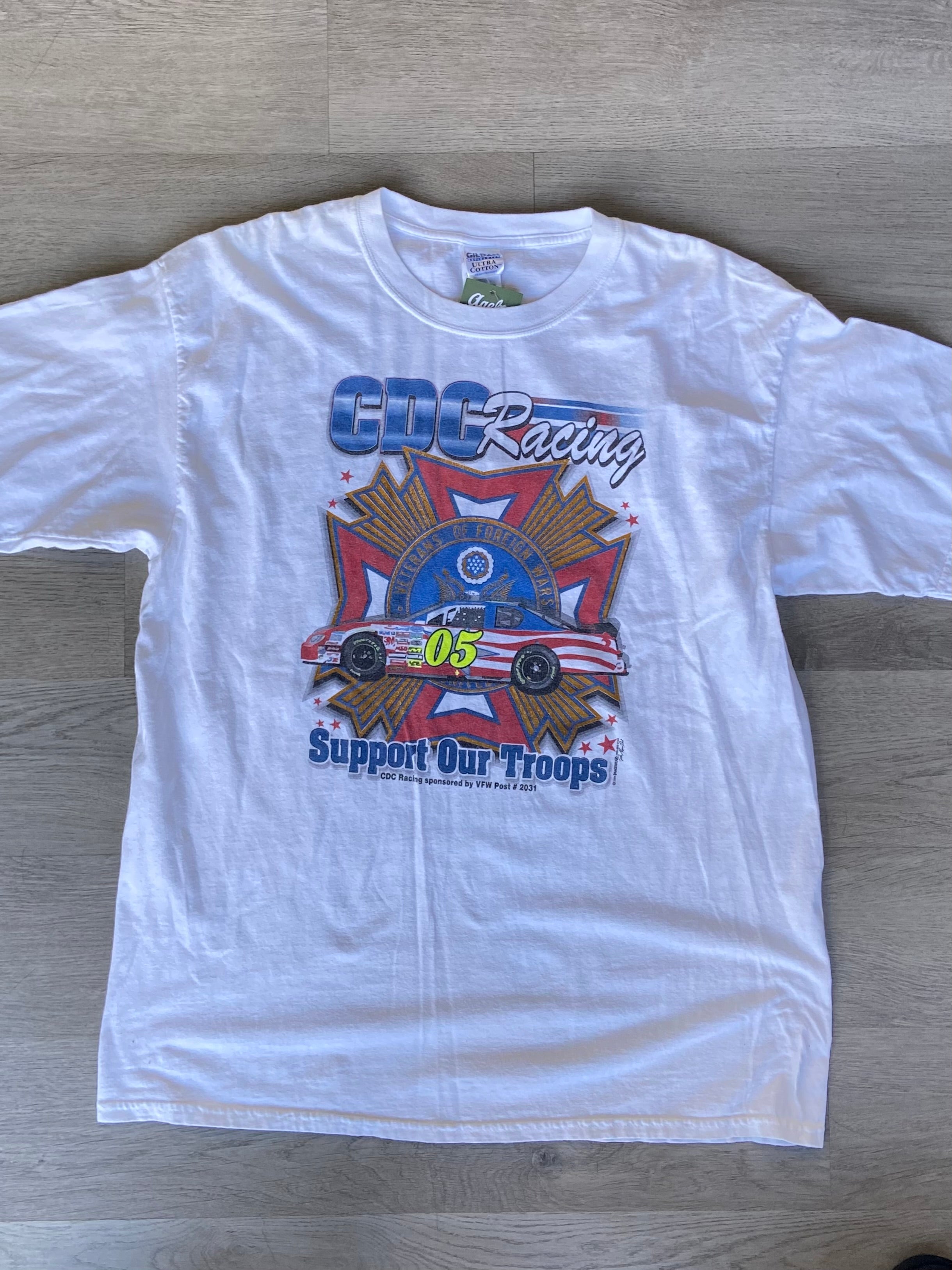 Vintage CDC Racing Support Troops Tee
