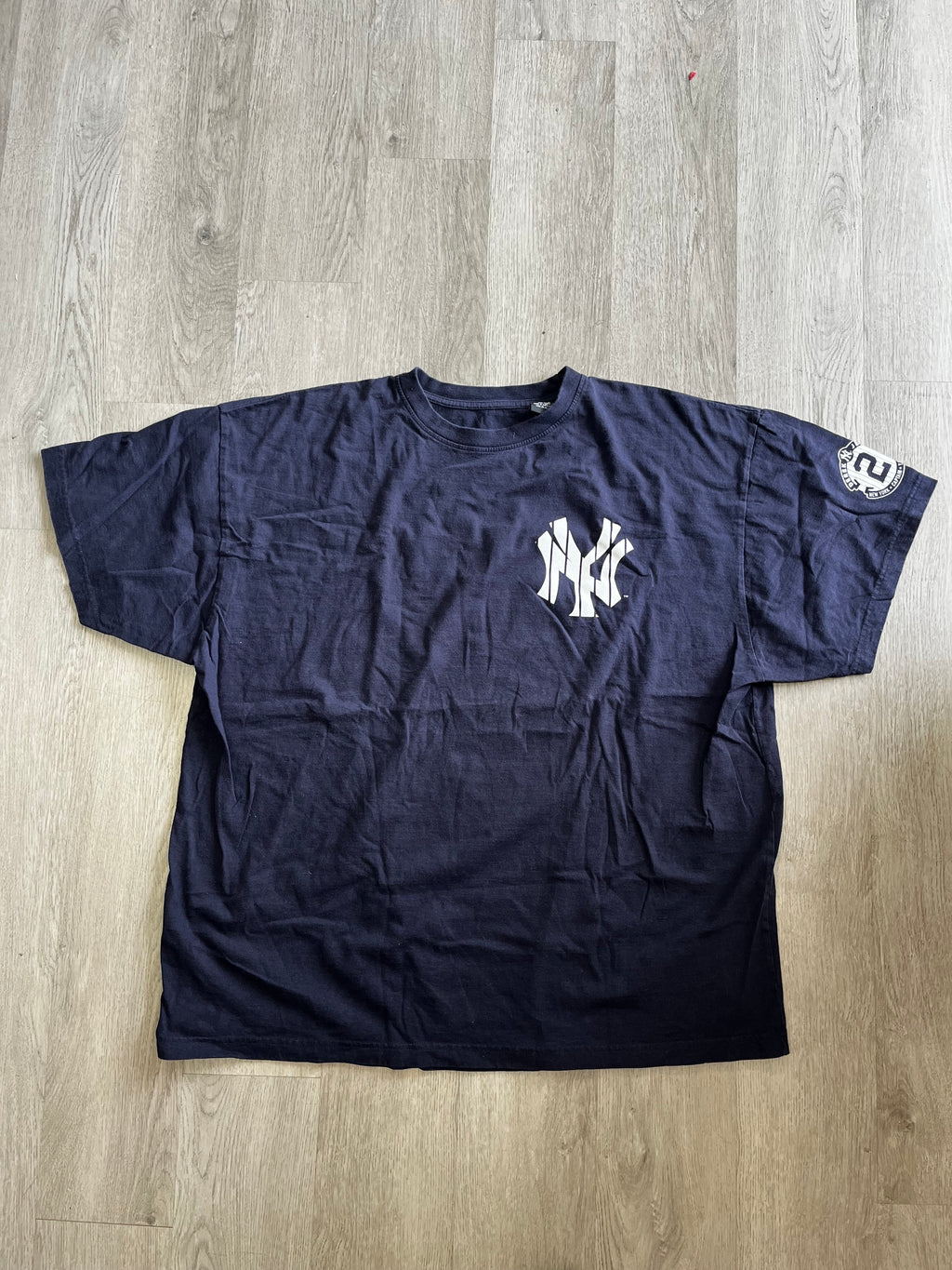 New York Yankee Pinstripe Derek Jeter Tee
