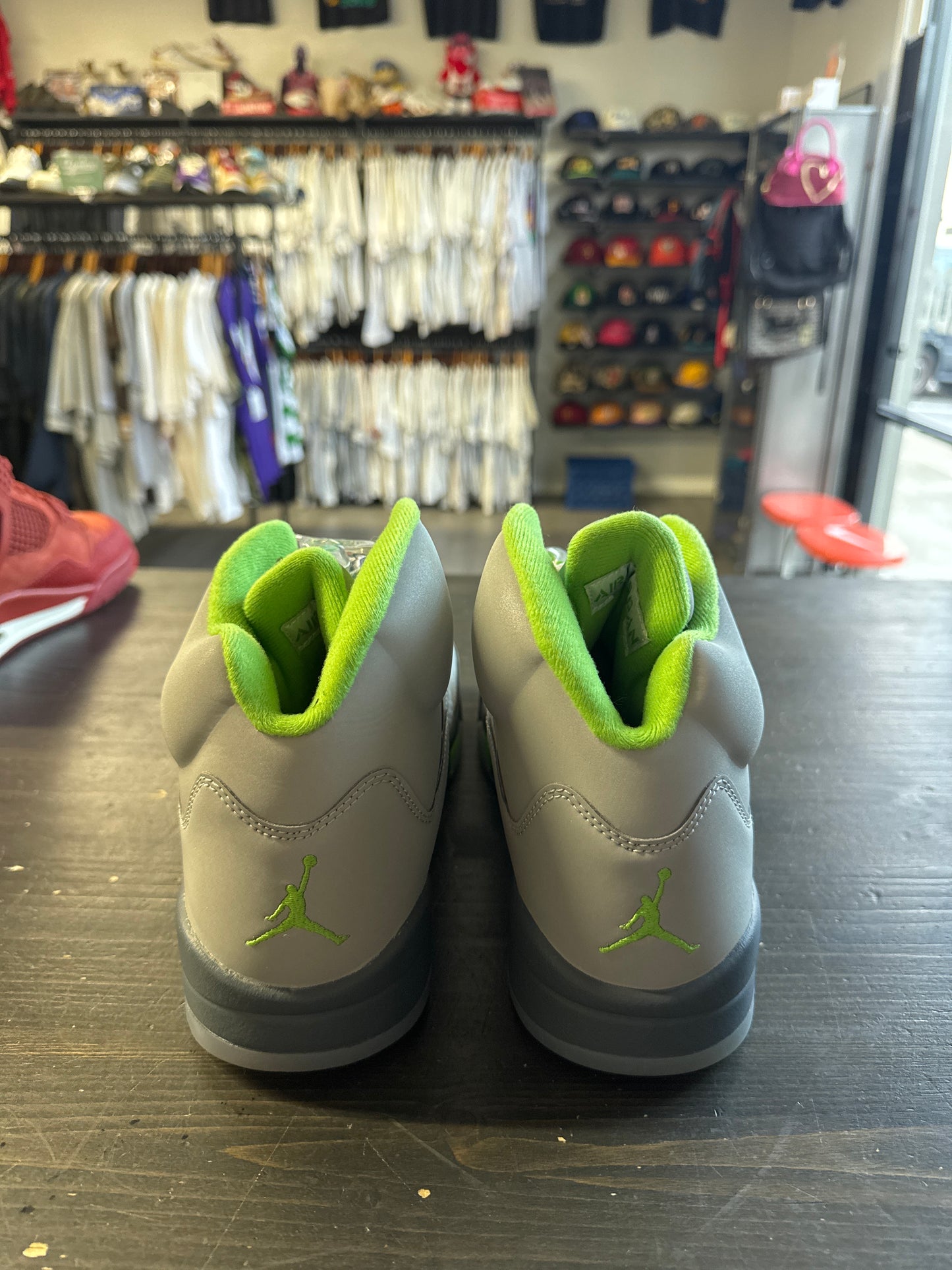 Pre-owned Jordan Retro 5 Green Bean 2022