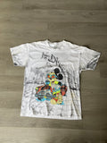 Vintage Walt Disney Mickey Mouse AOP Tee
