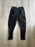 Stone Island Black Nylon Metal Cargo Pant