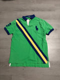 Polo Ralph Lauren Green Striped Polo