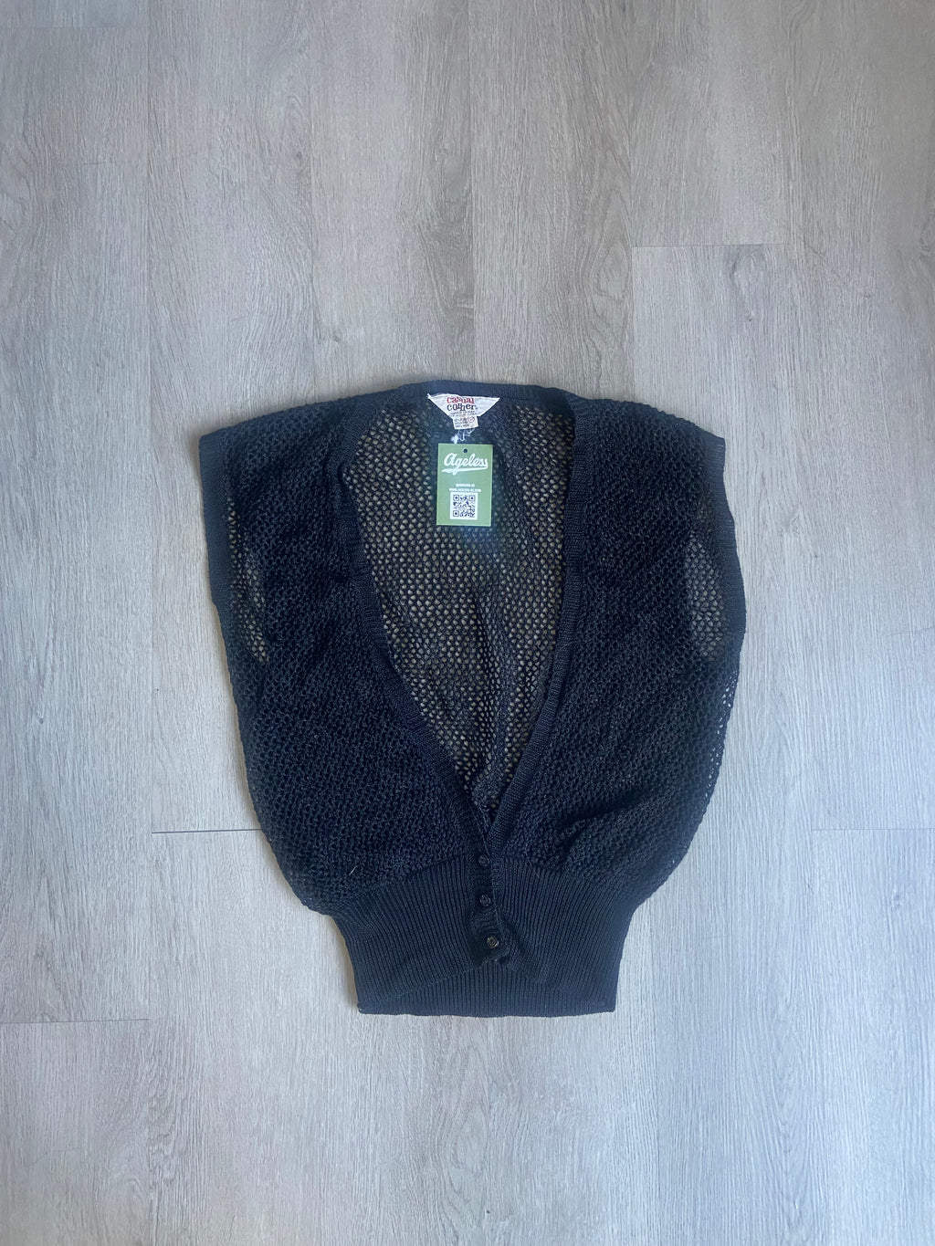 Vintage Women’s Knit Cardigan Vest