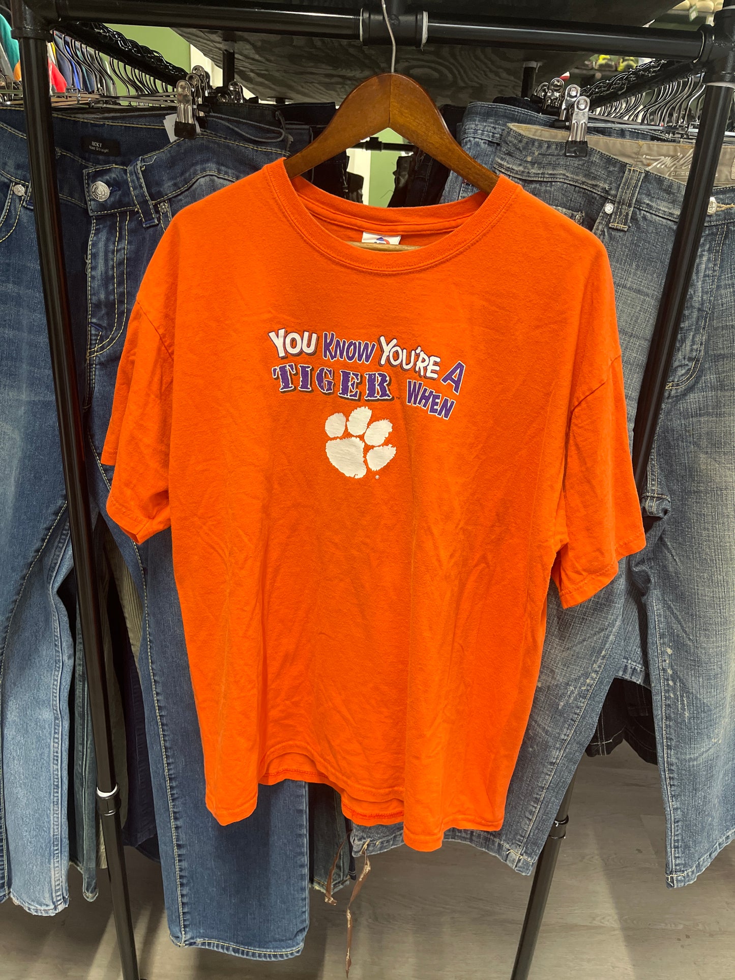 Clemson University “You Know You’re A Tiger” Tee