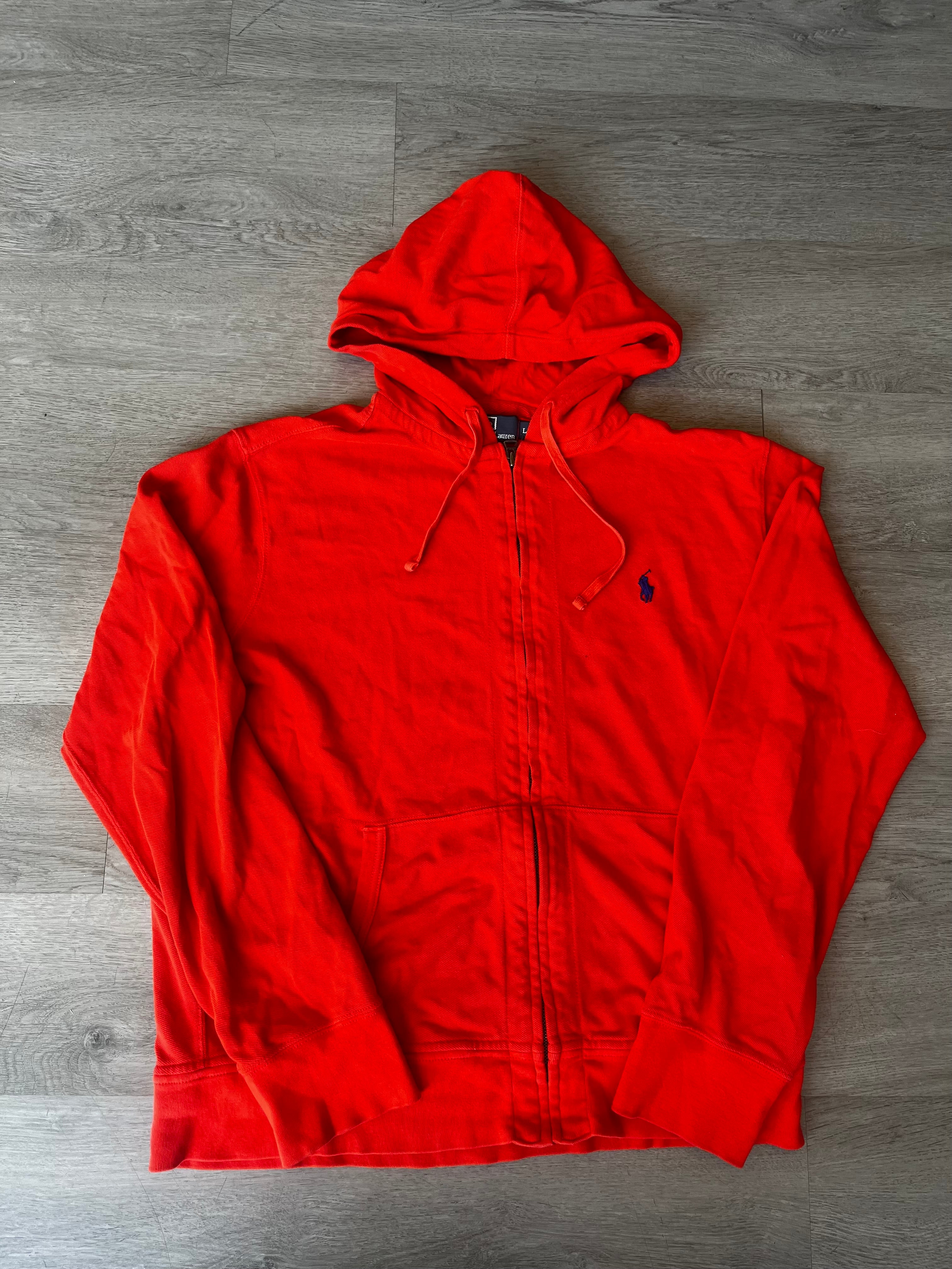 Orange Polo Ralph Lauren Hoodie