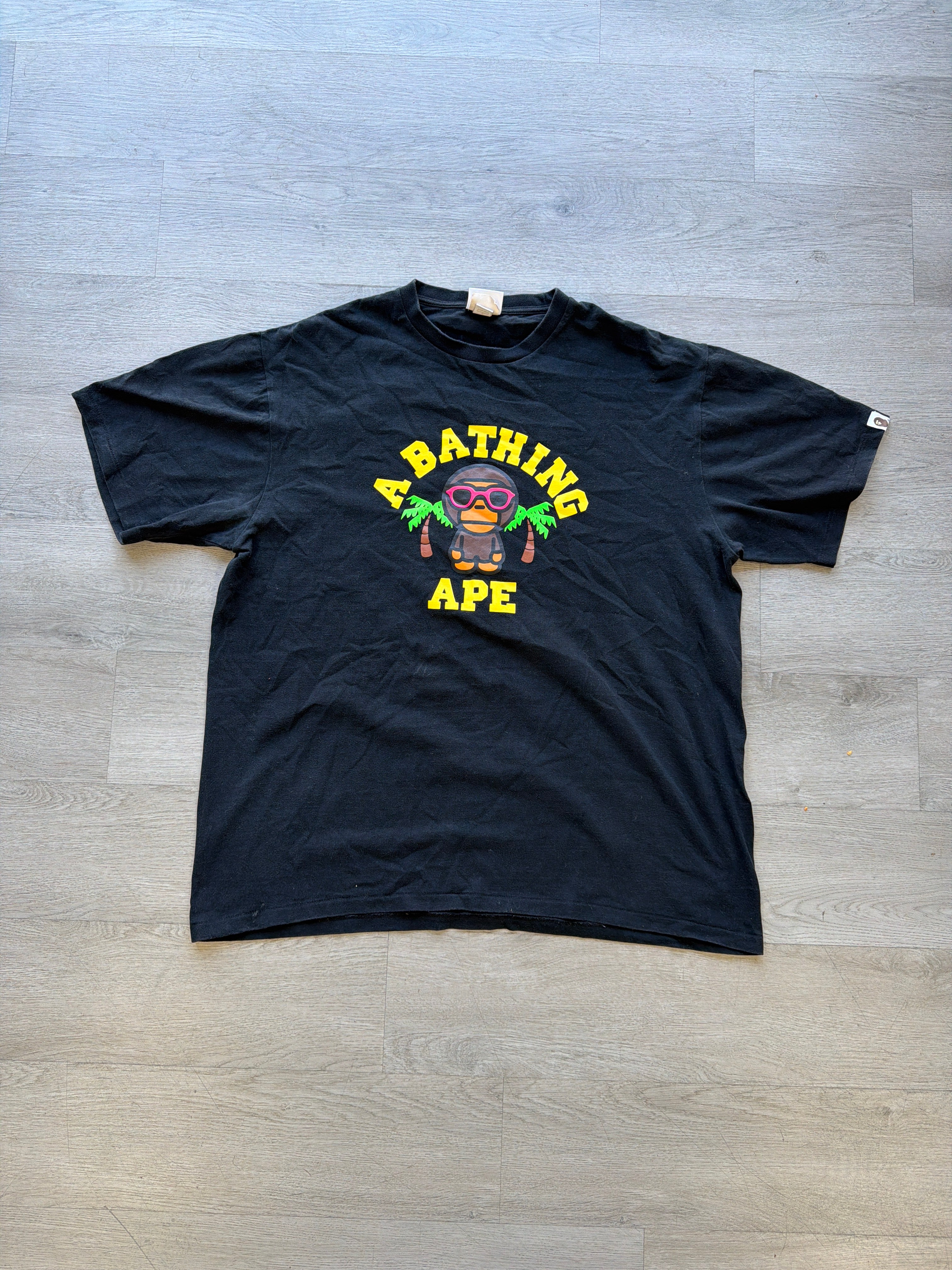 Pre-Owned Bape Colors Milo College Summer Tee