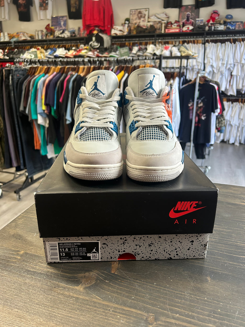 Pre-Owned Jordan 4 Retro Military Blue (2024)
