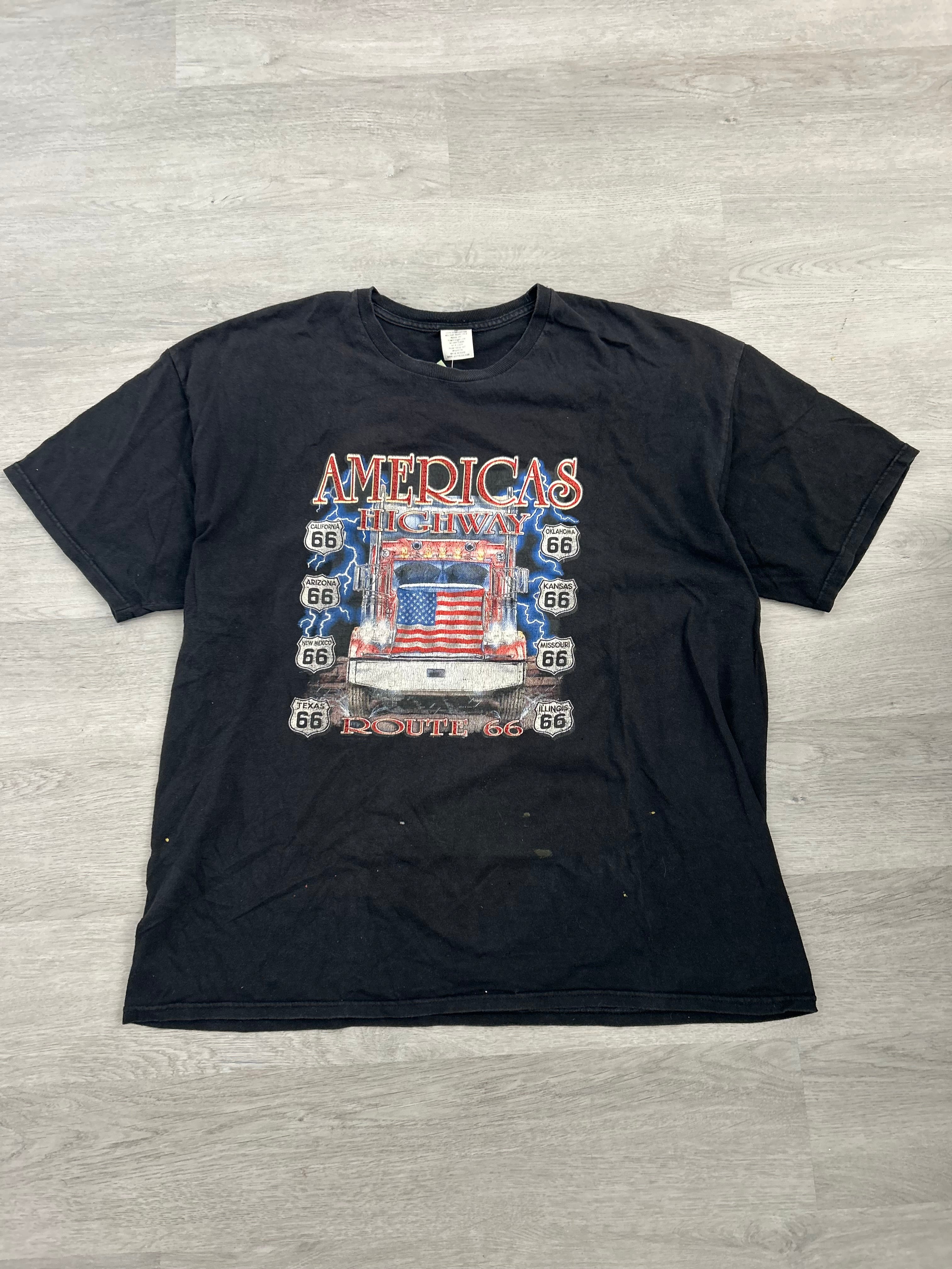 Vintage America’s Highway Route 66 Tee