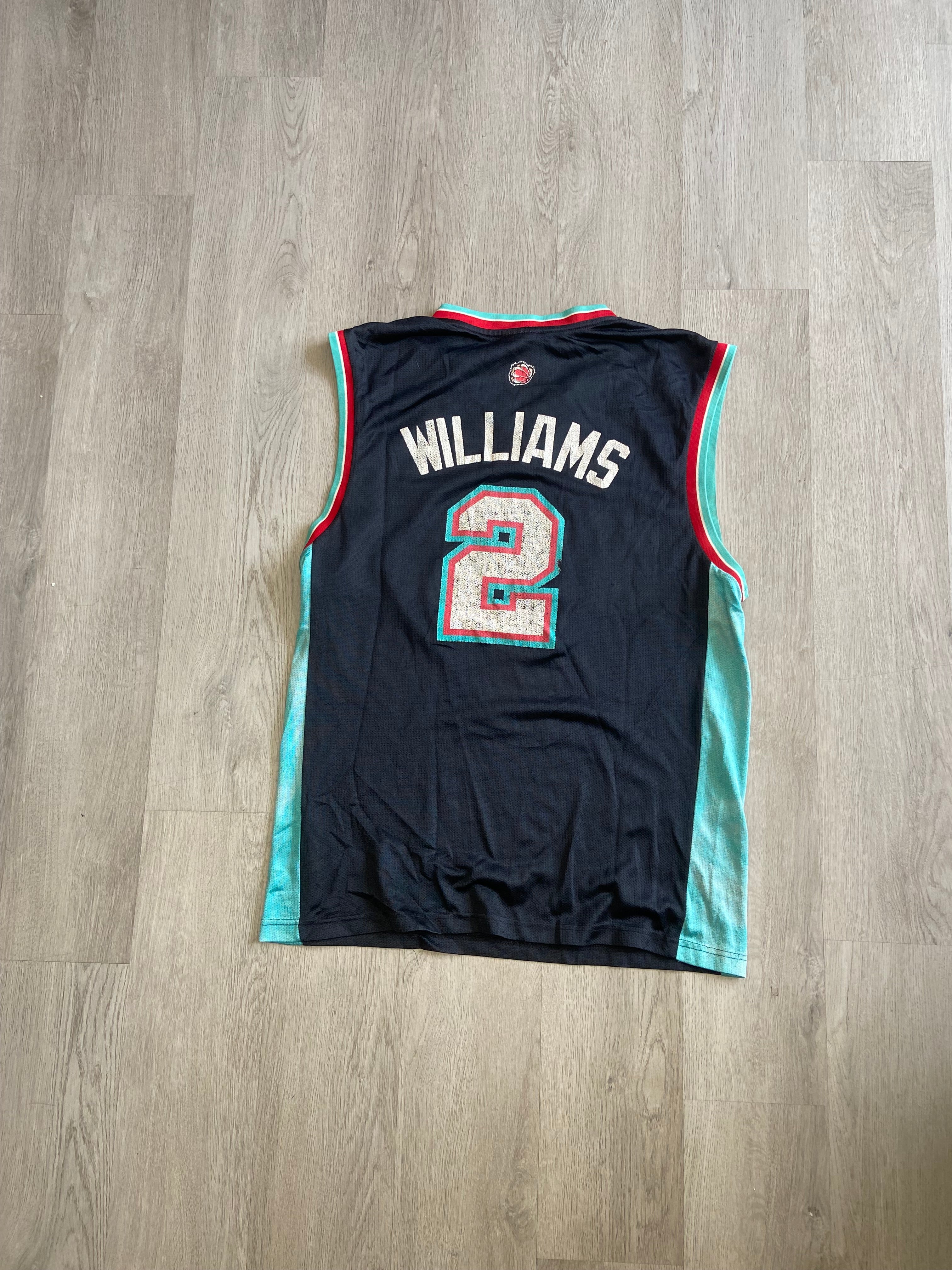 Vintage Reebok NBA Memphis Grizzlies Jason Williams Jersey