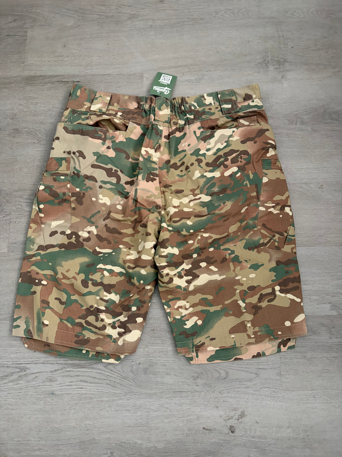 Multicam Camo Tactical Cargo Shorts