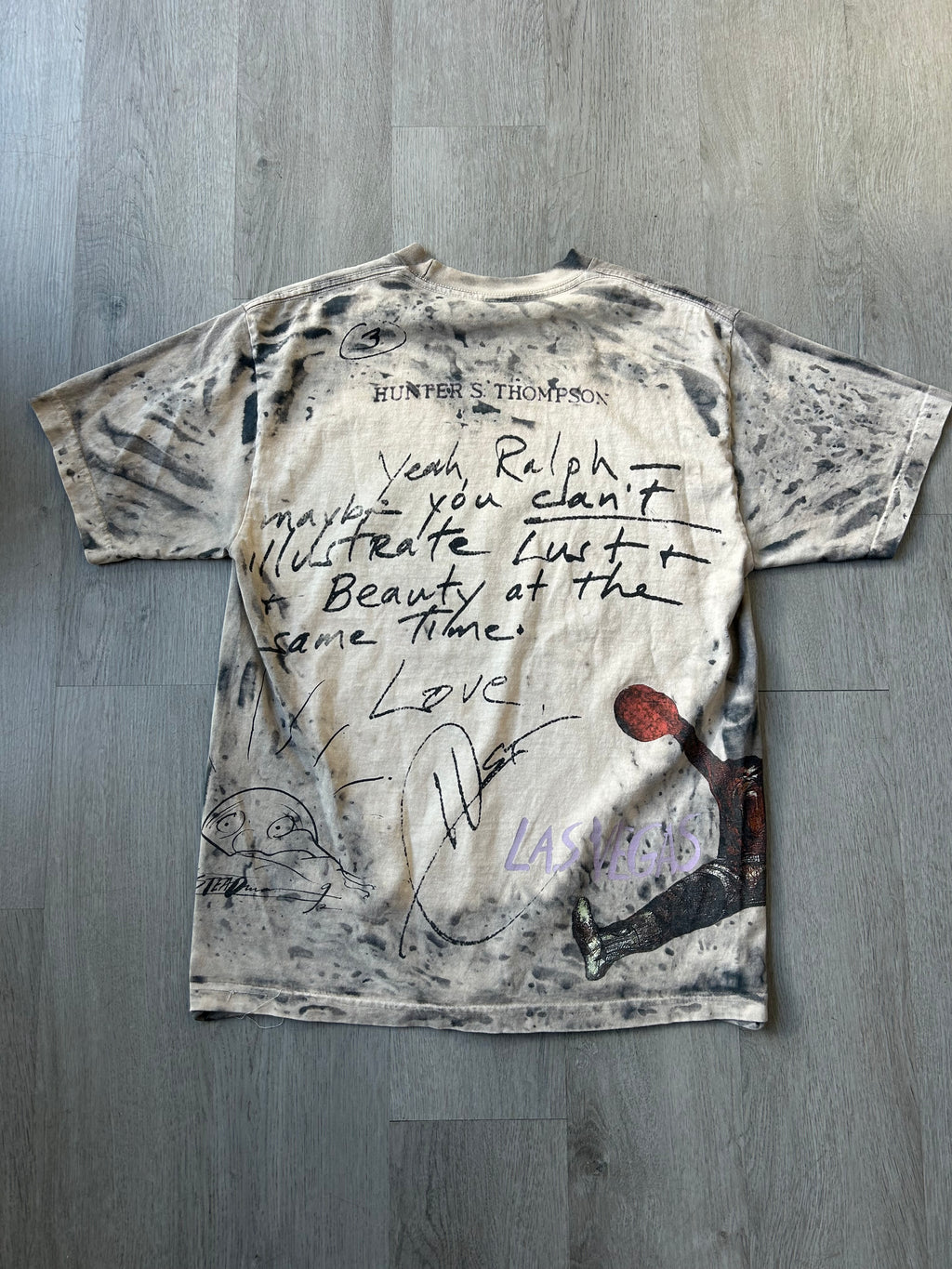 Cactus Jack by Travis Scott x Ralph Steadman Fear Tee