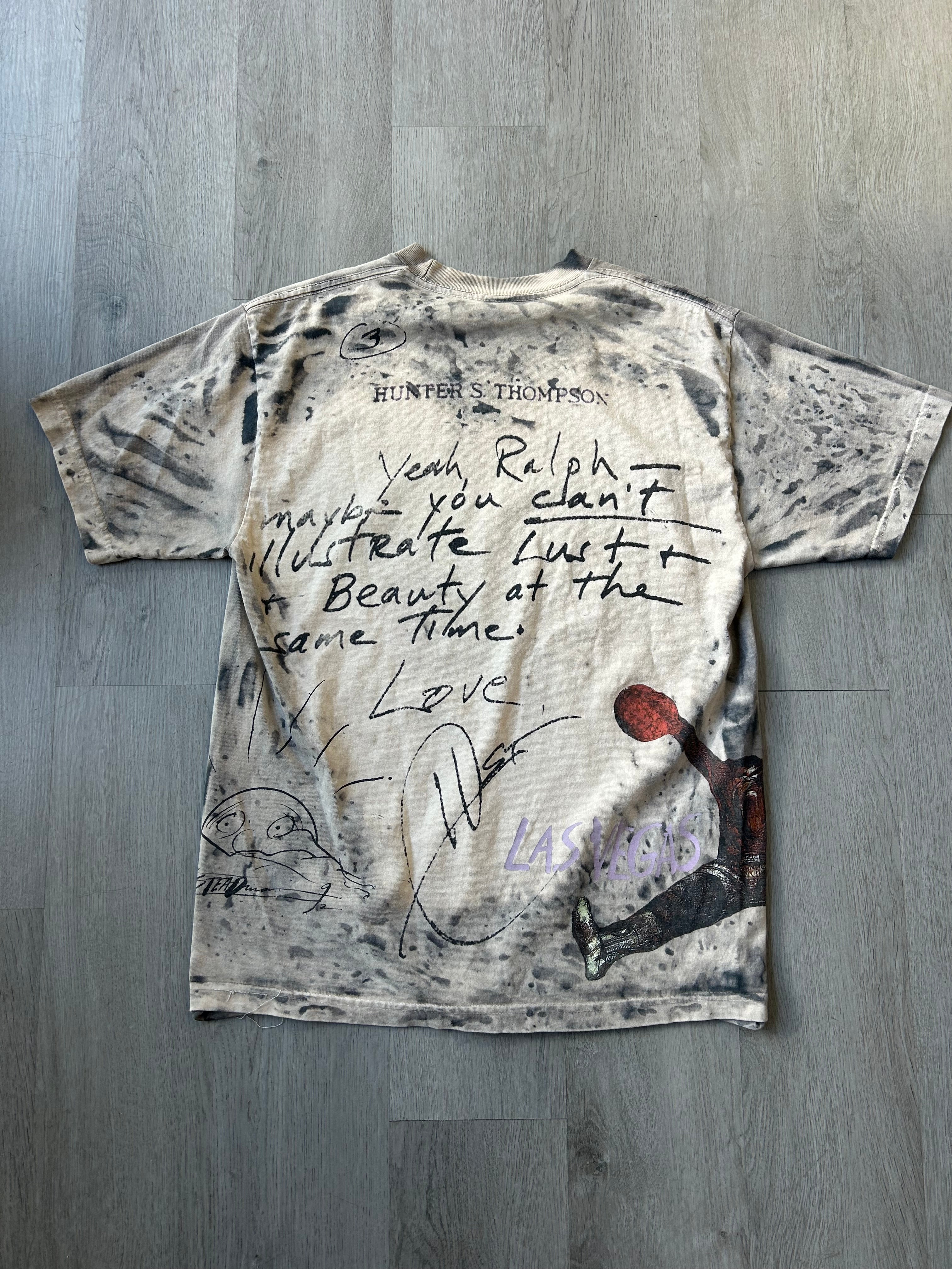 Cactus Jack by Travis Scott x Ralph Steadman Fear Tee