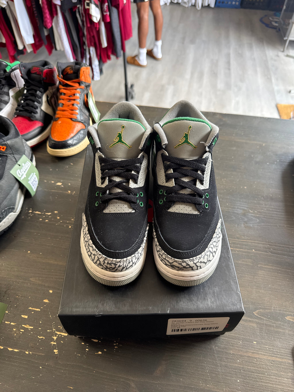 Pre-Owned Jordan 3 Retro Pine Green