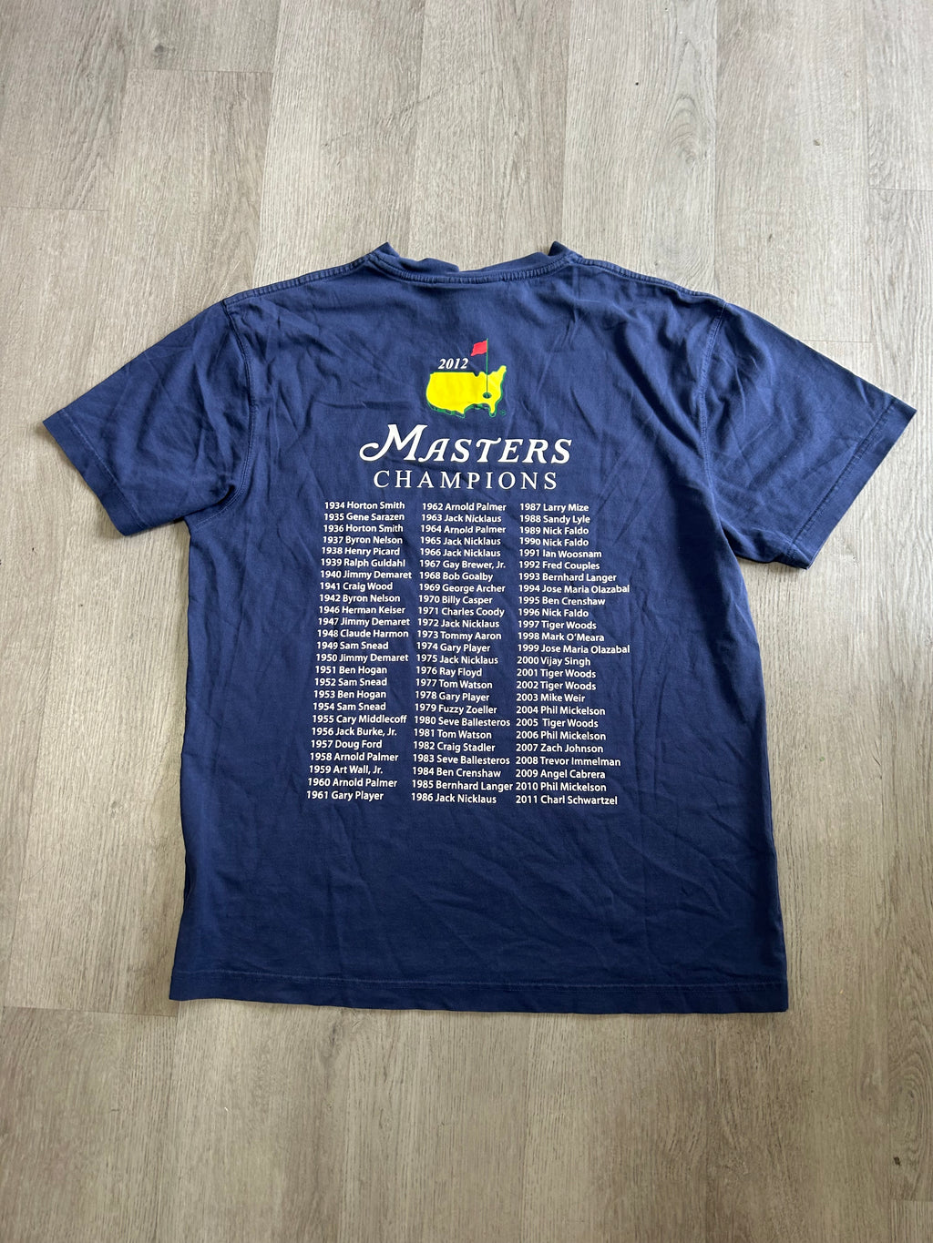 2012 Masters Champions Tee