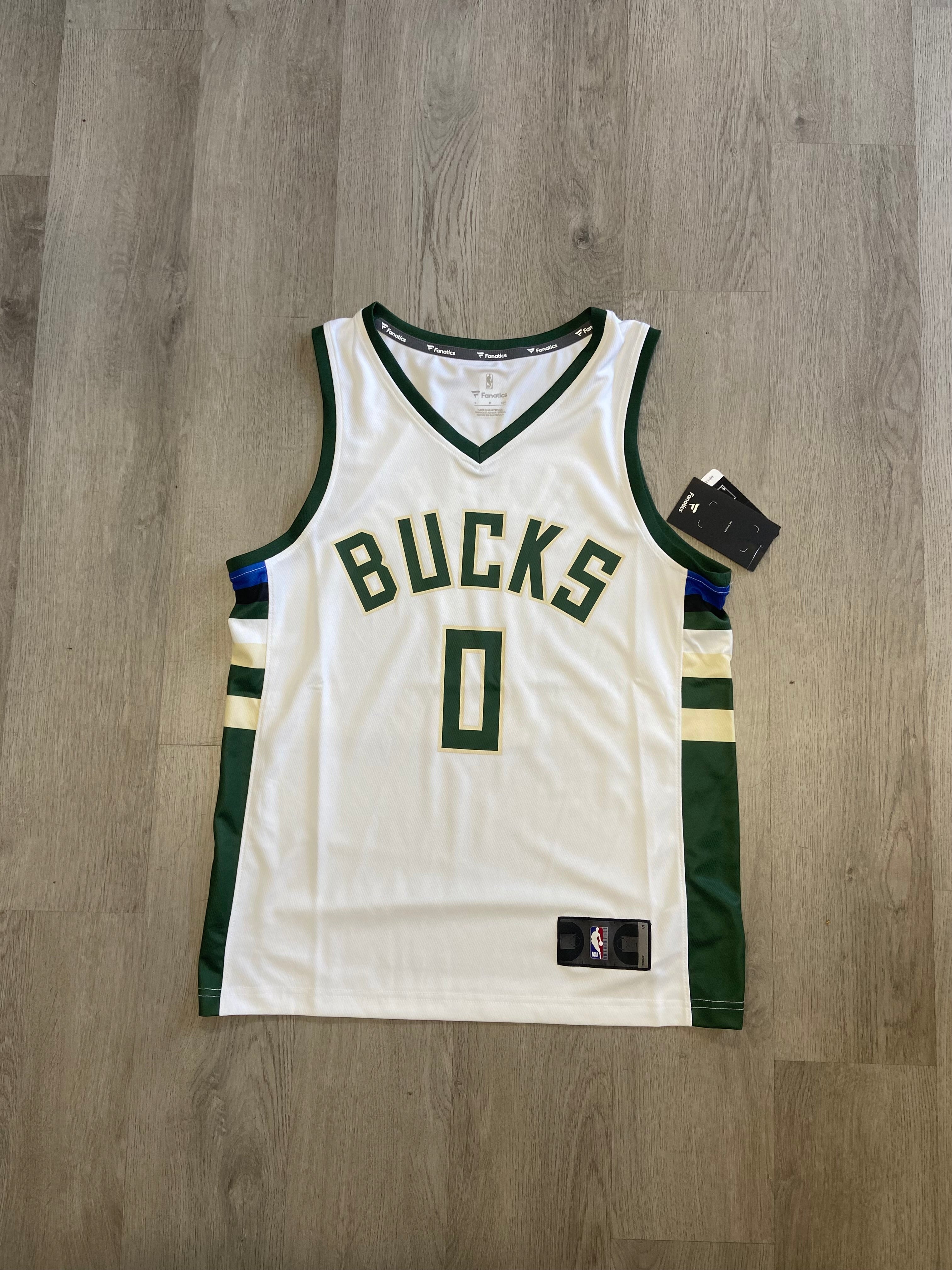 Fanatics Damian Lillard Milwaukee Bucks Association Edition Jersey