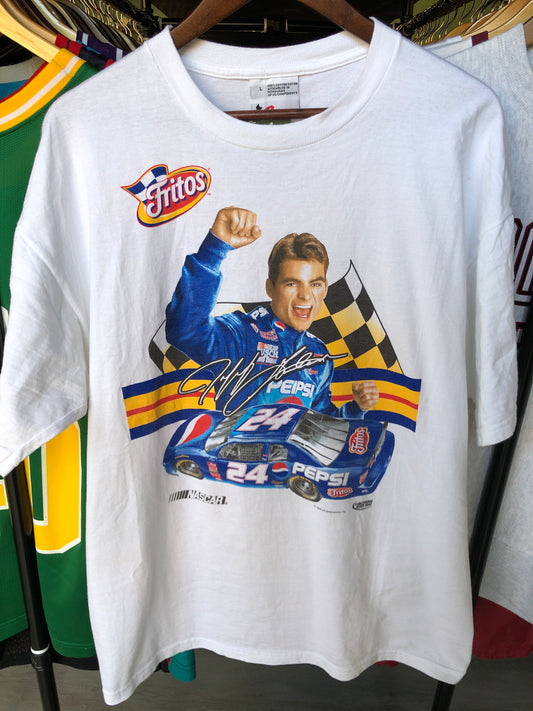 Jeff Gordon Pepsi White NASCAR Tee