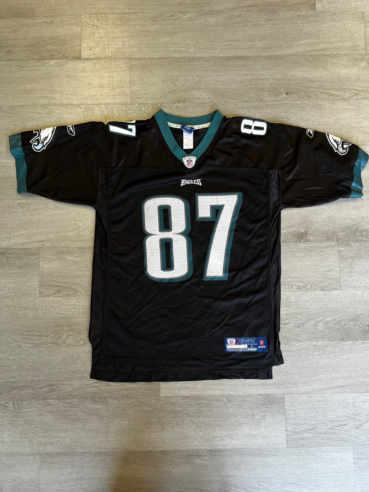 Vintage Reebok Philadelphia Eagles #87 Brent Celek Jersey