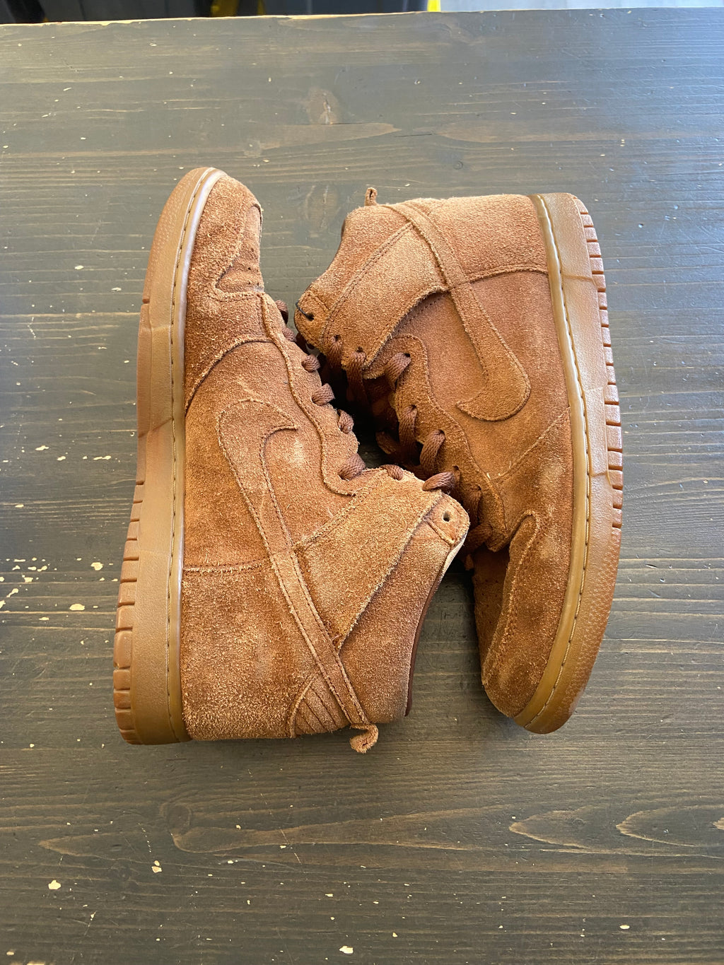 Pre-Owned A.P.C x Nike Dunk High 08 NRG 'Rustic Brown Suede'