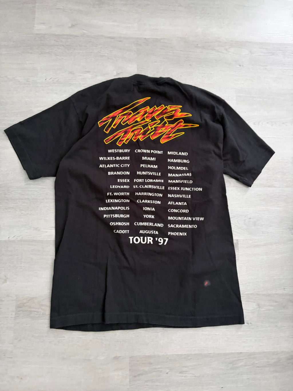 Vintage Black Travis Tritt 1997 Tour Tee