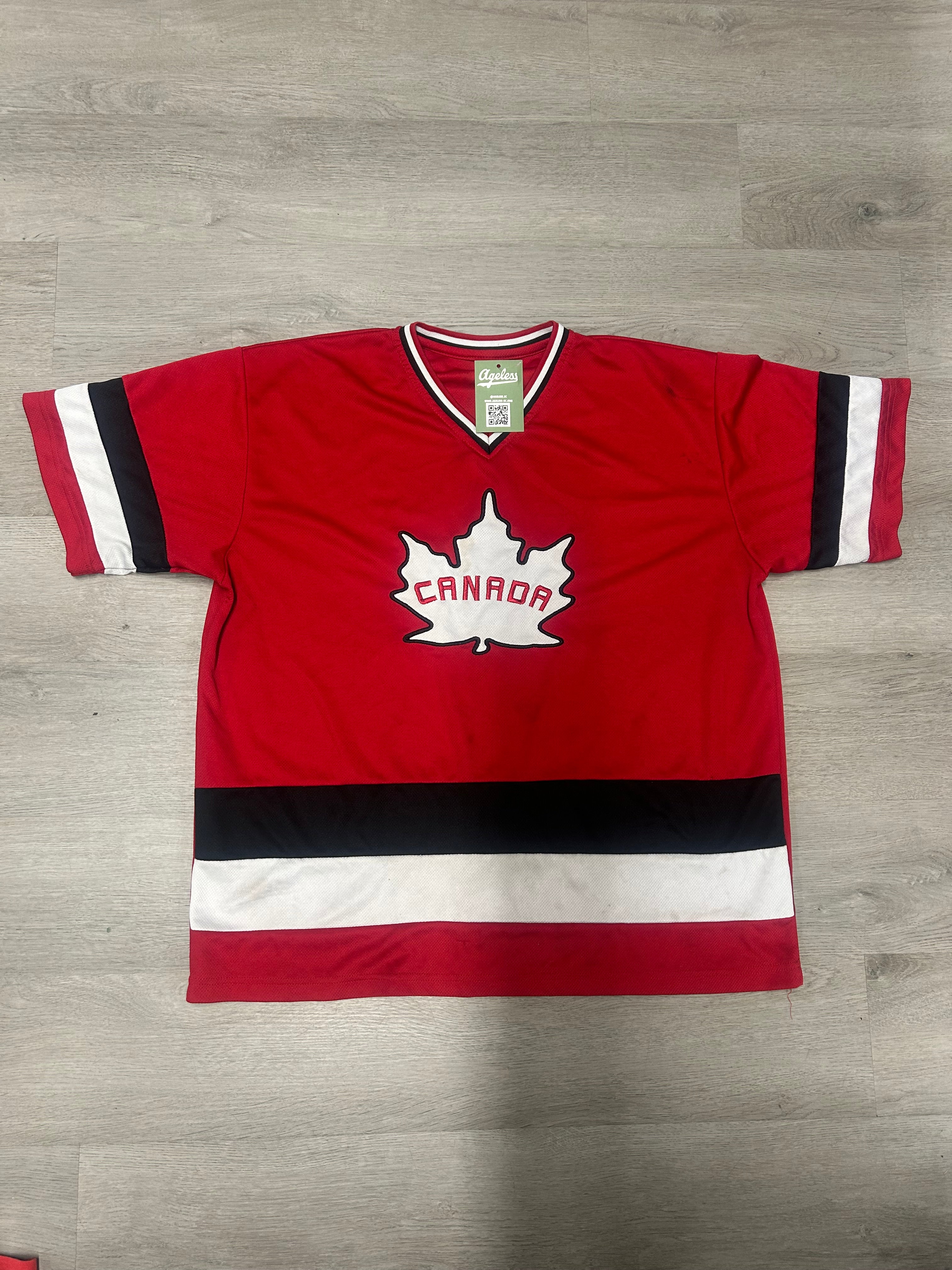 Short Sleeve Canada Hockey Jersey