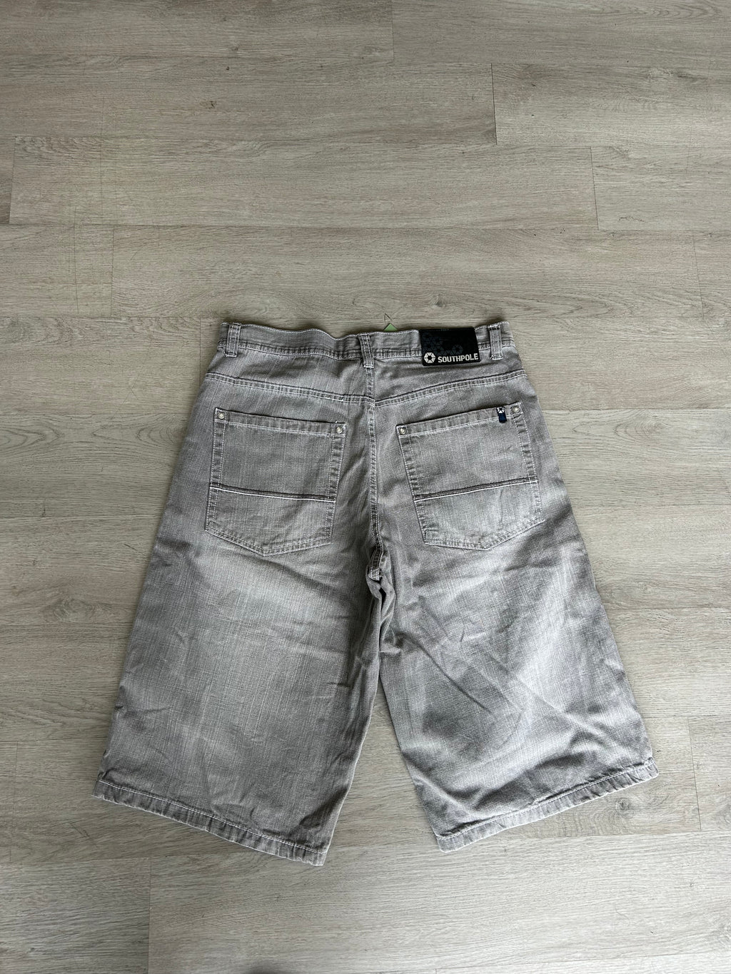 Gray Y2K Southpole Jean shorts