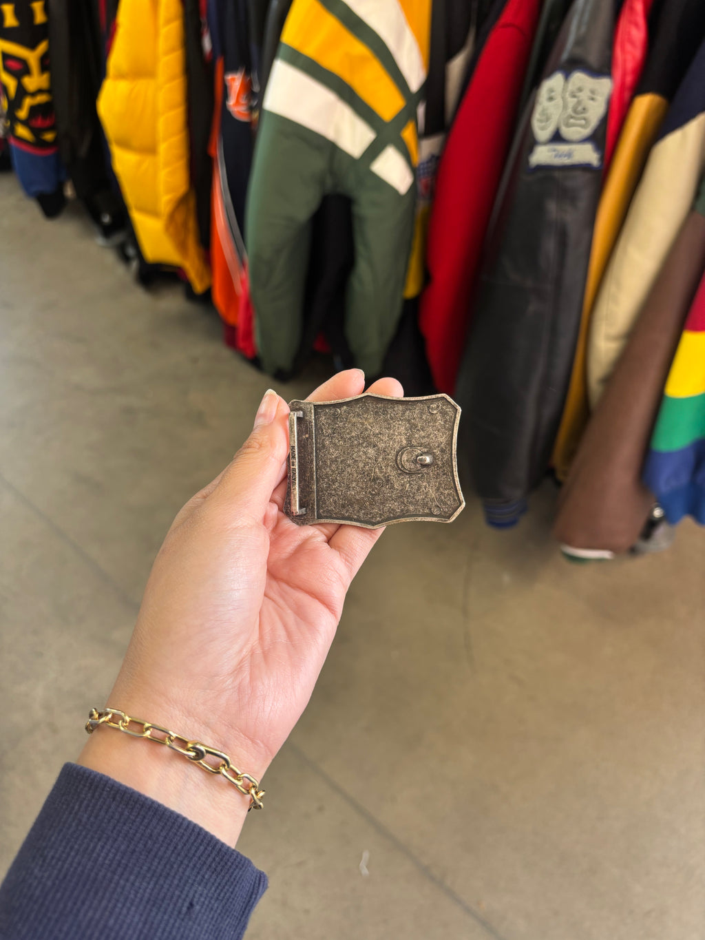 Vintage 1963 "The Limited" First Quality Dry Goods Belt Buckle