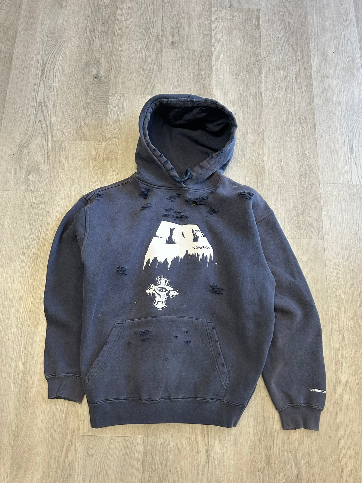 Vintage DC Trashed Hoodie