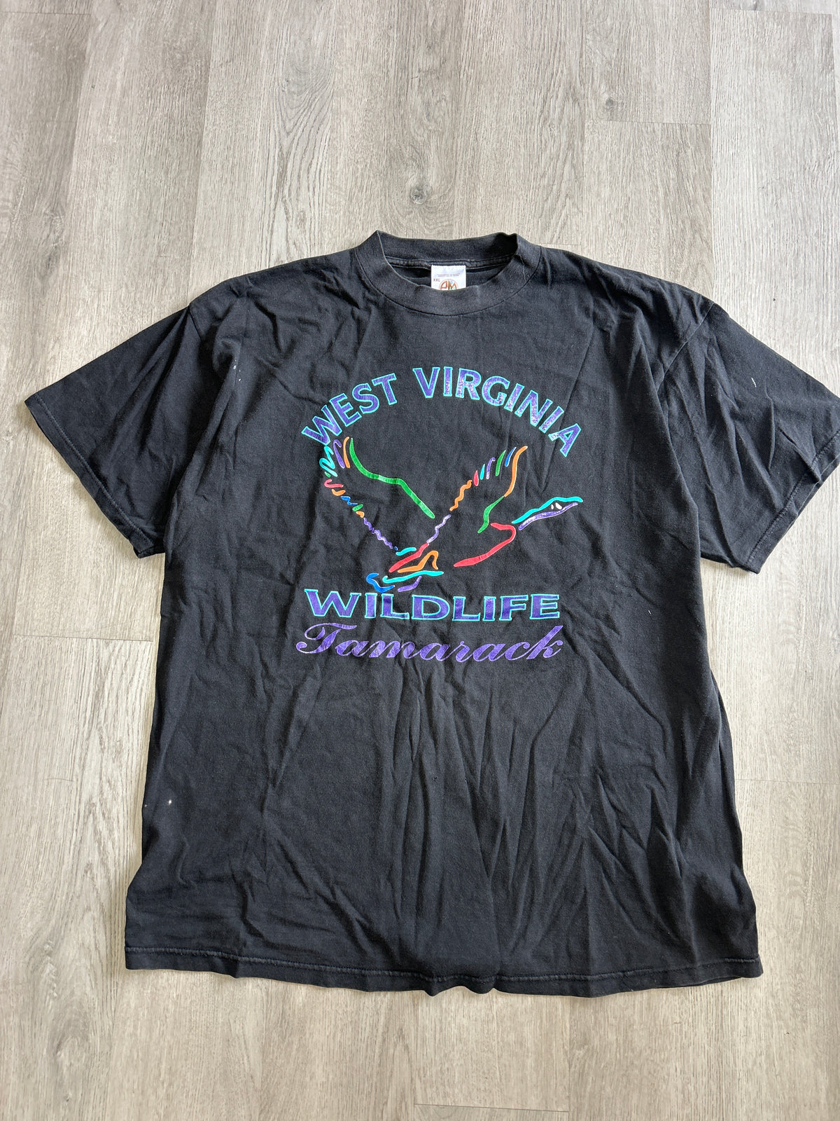 Vintage Black West Virginia Wildlife