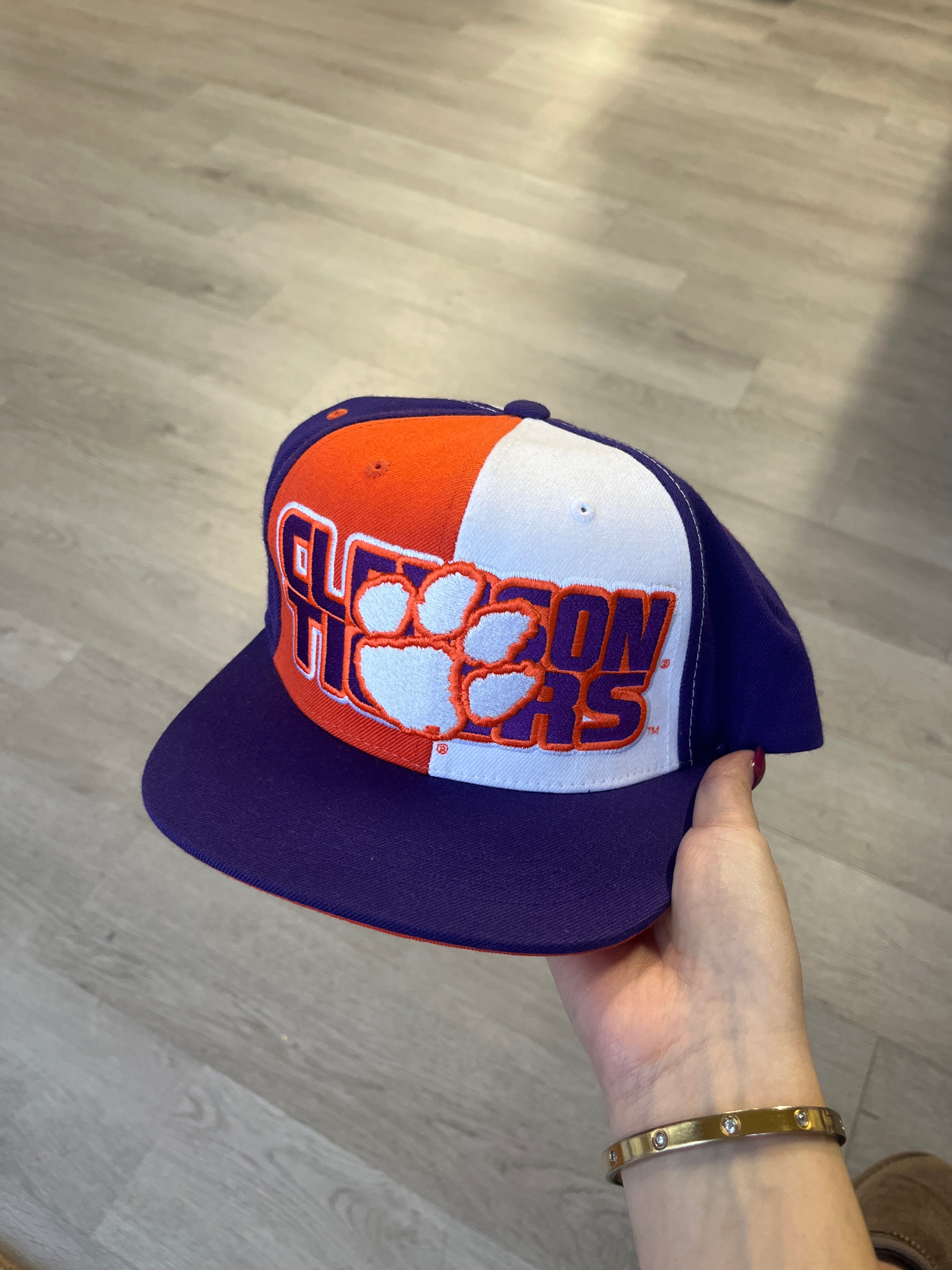 Vintage Clemson University STARTER SnapBack Hat