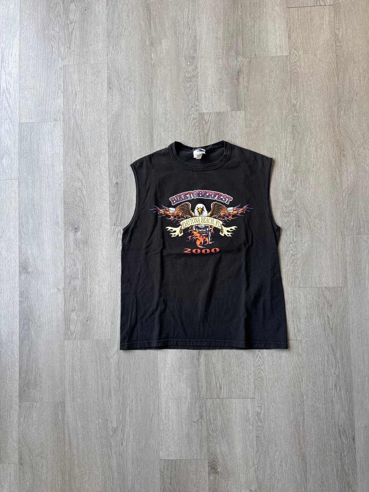 2000 Biketoberfest Daytone Beach Sleeveless Tee