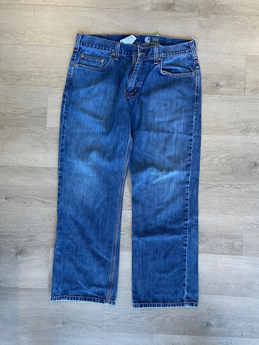 Vintage Carhartt Loose Straight Medium Wash Jeans
