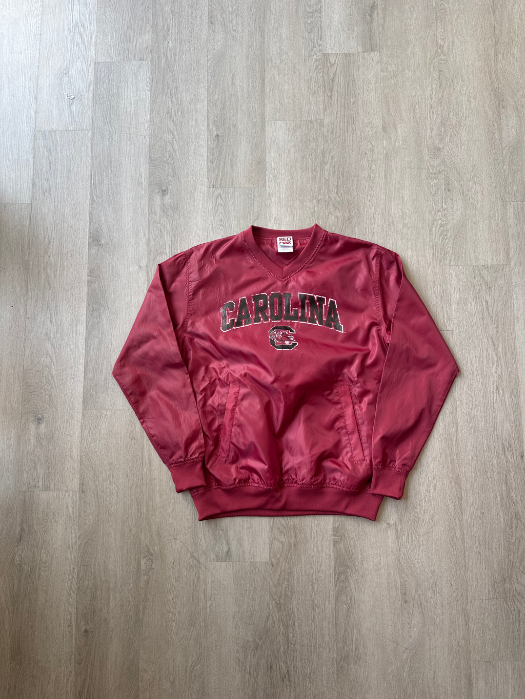Vintage Red Oak University Of South Carolina Gamecocks Pullover