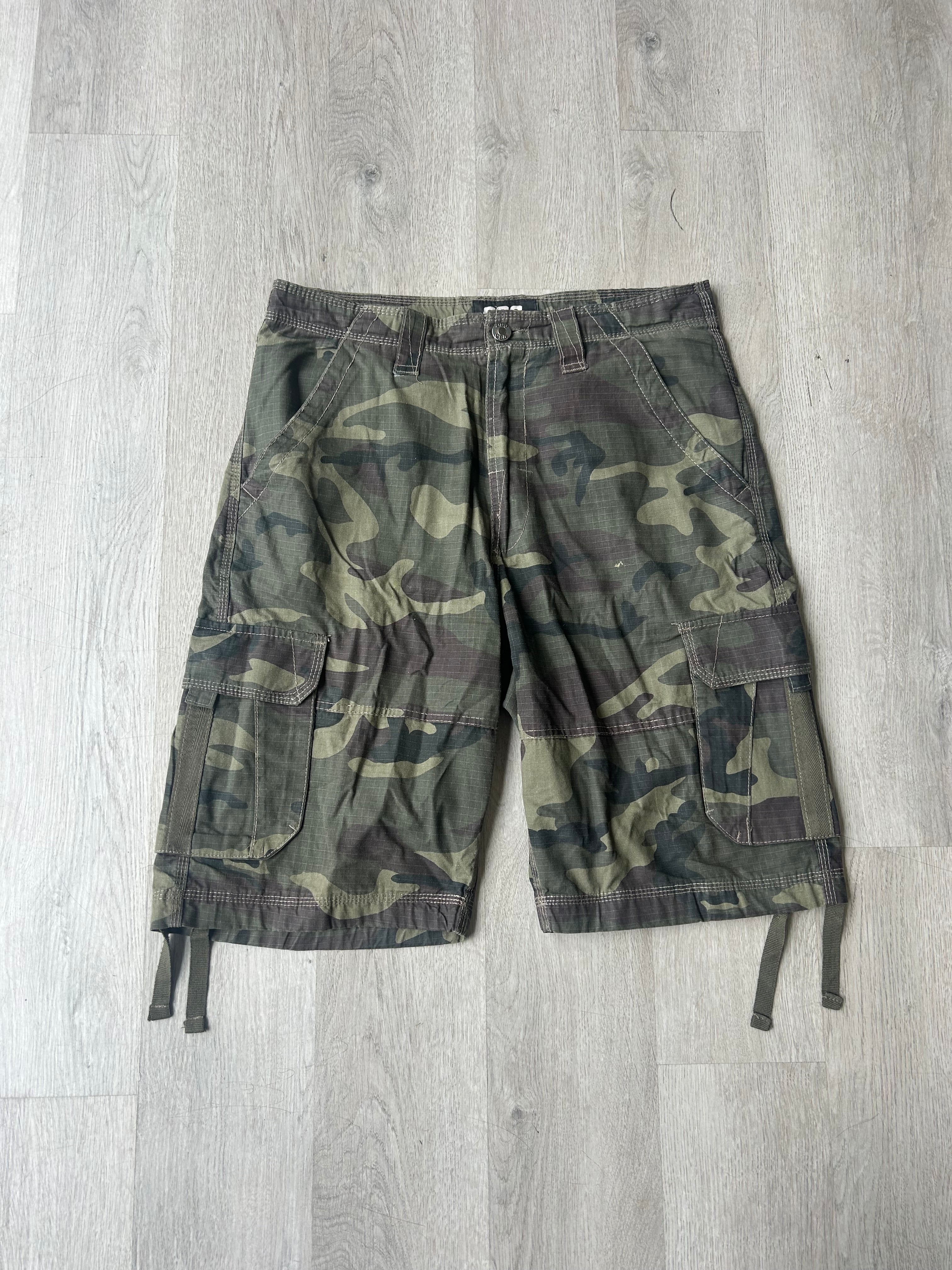 Camo Cargo Shorts