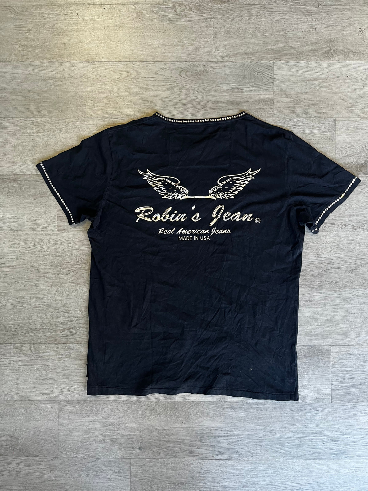 Robin’s Jeans Crystal Trim Tee