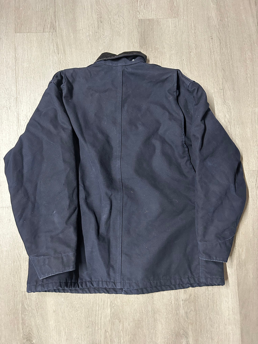 Vintage Navy Blue Carhartt Chore Coat