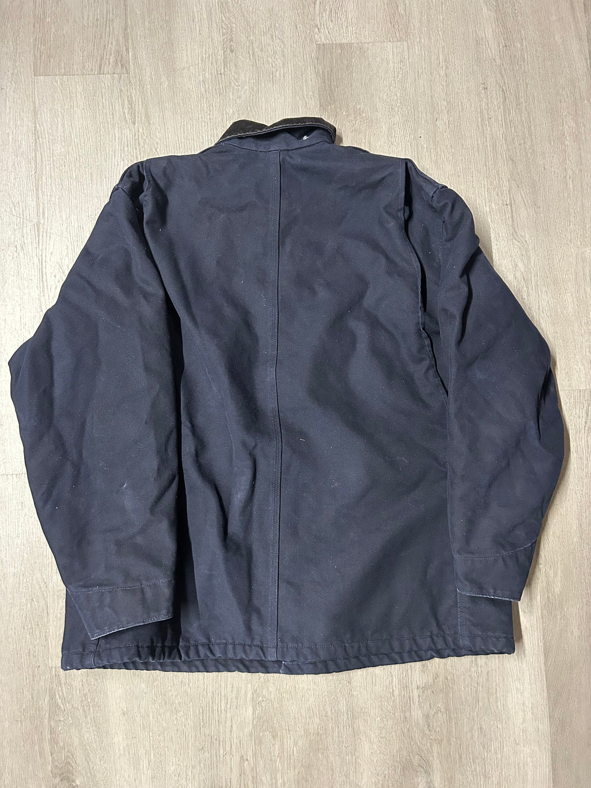 Vintage Navy Blue Carhartt Chore Coat