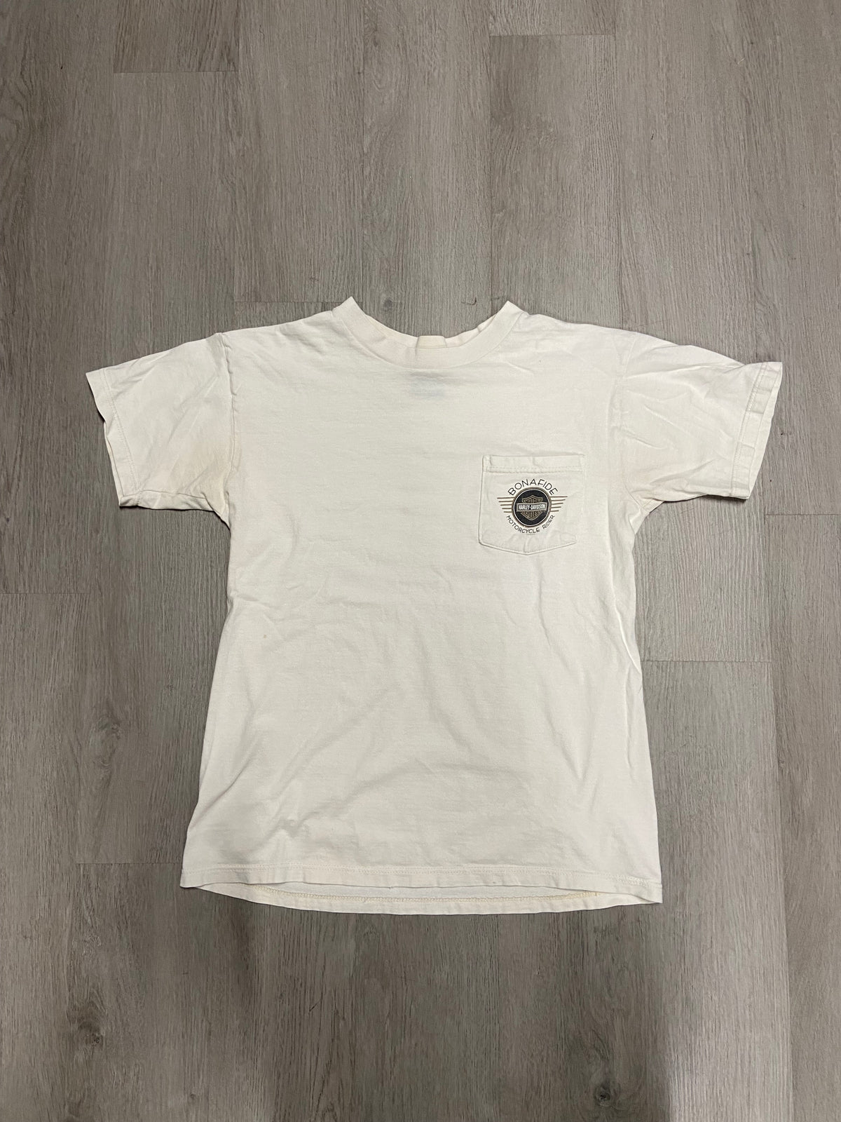 Vintage Harley-Davidson Bonafide Motorcycle Rider Tee
