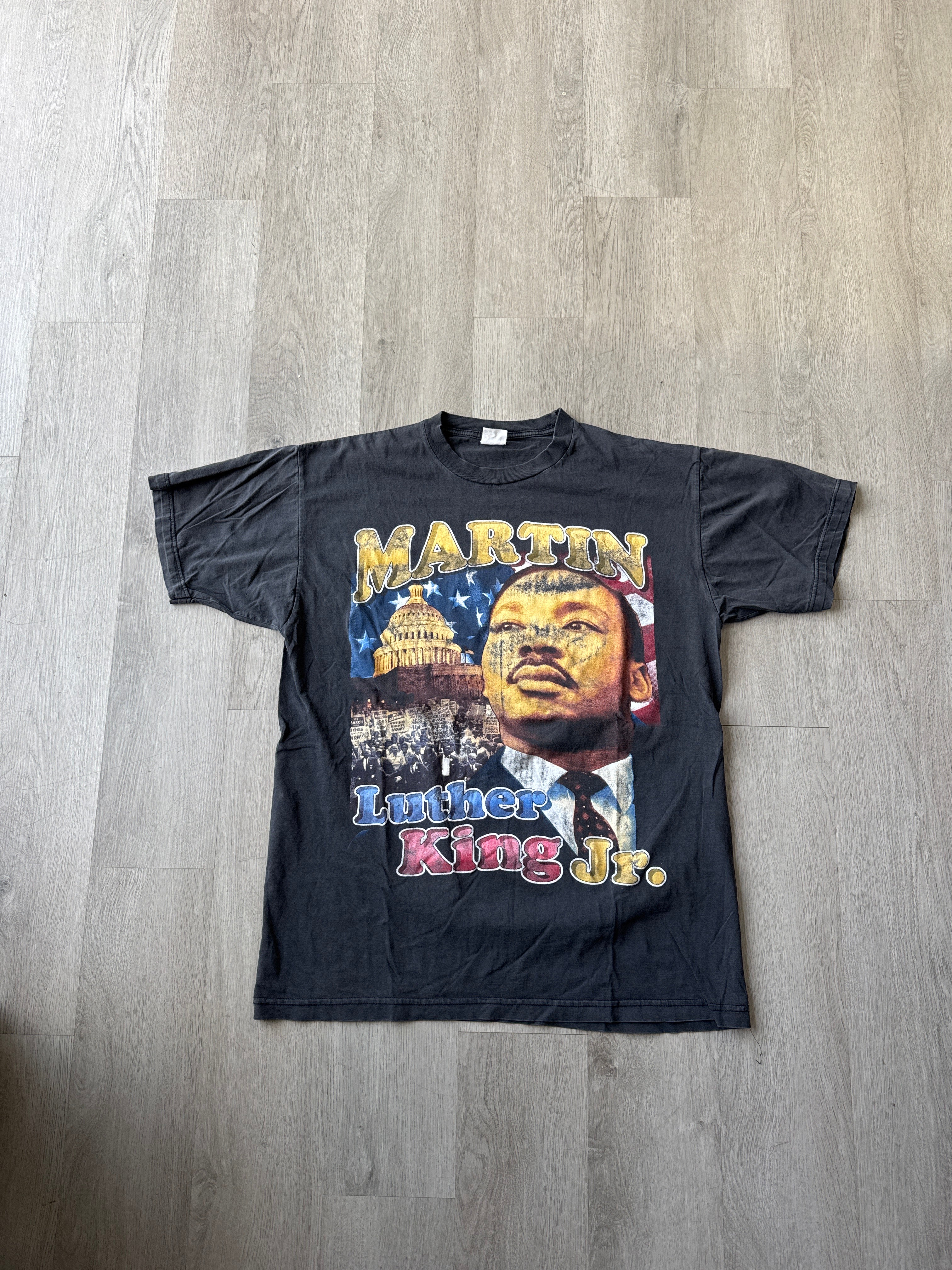 Vintage 90s Martin Luther King Jr. I Have A Dream Rap Tee