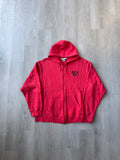 Vintage Y2K Nike Embroidered Logo Hooded Zip Up