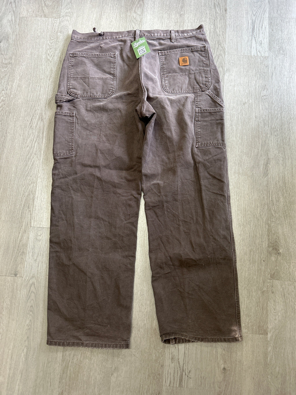 Vintage Carhartt Distressed Brown Carpenter Pants