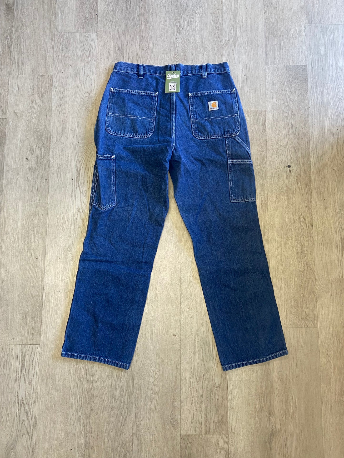 Vintage Carhartt Dark Denim Cargo Pants