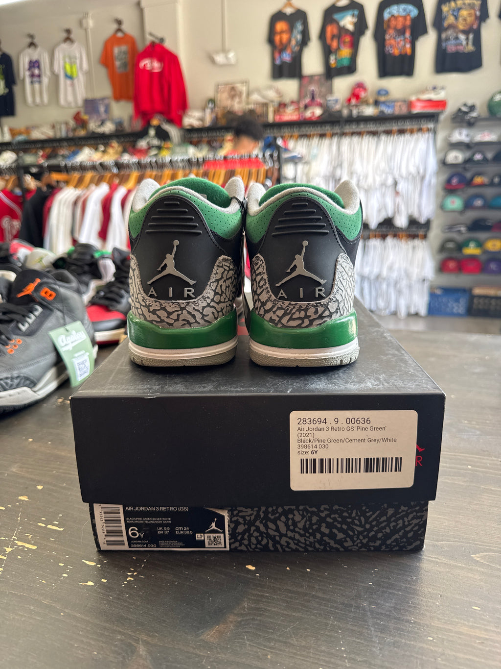 Pre-Owned Jordan 3 Retro Pine Green