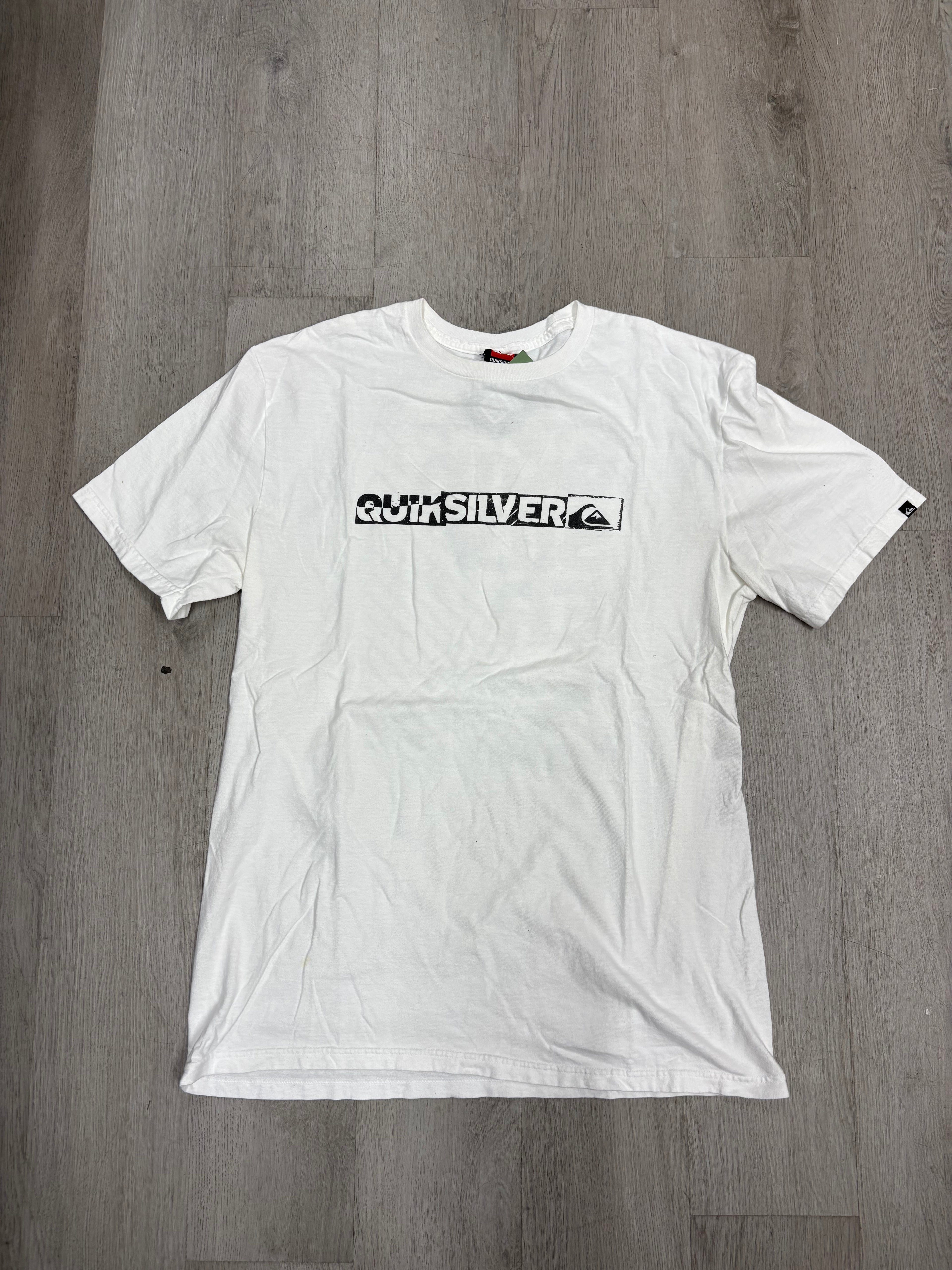 Y2K Quiksilver White Tee