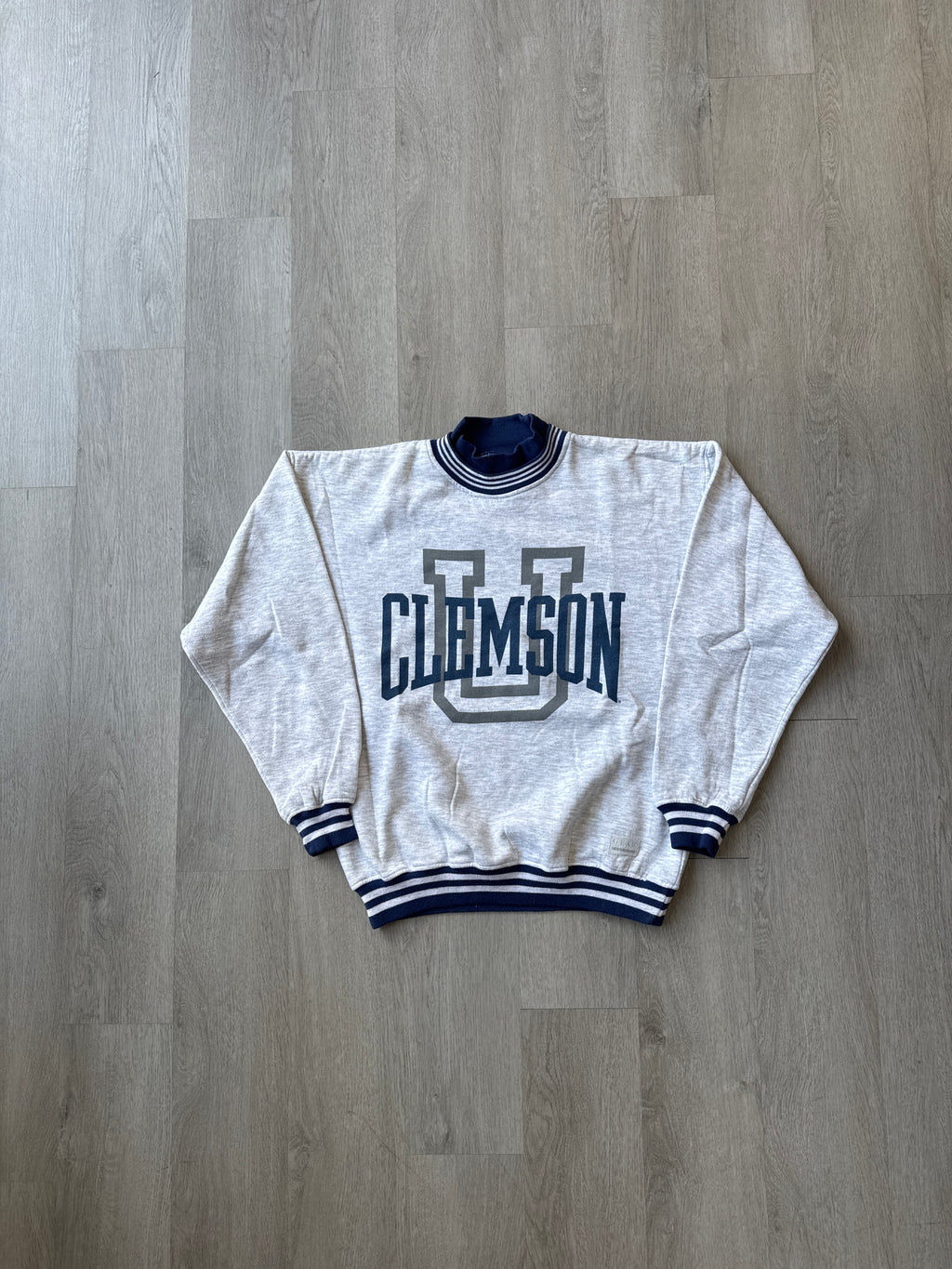 Vintage 90s Clemson University Tigers Sweatshirt