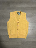 Vintage Yellow Polo Ralph Lauren Vest