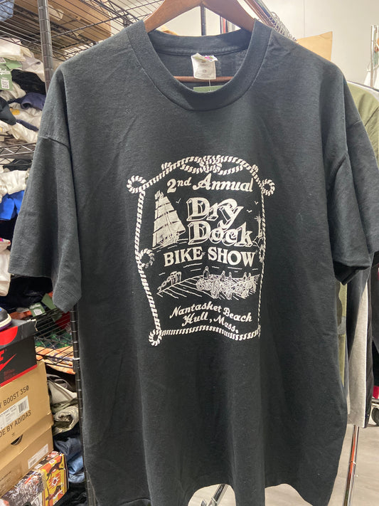 Vintage 2nd Annual Dry Dock Bike Show Tee