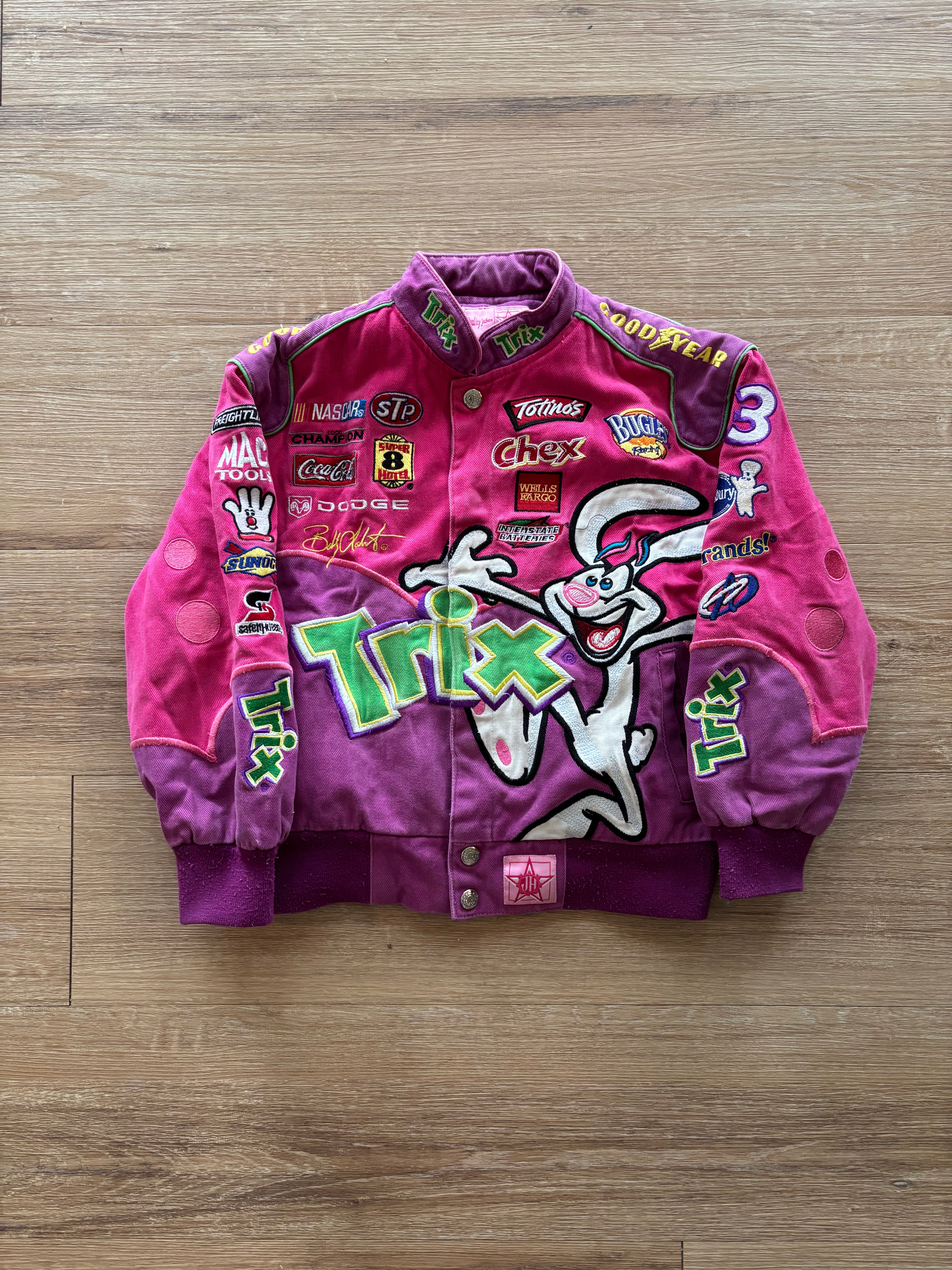 Vintage JH Design Trix NASCAR Jacket